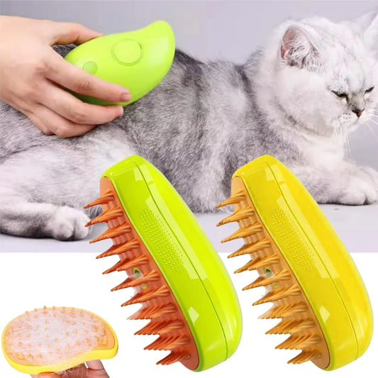 Pet Steam Cleaning Grooming Brush