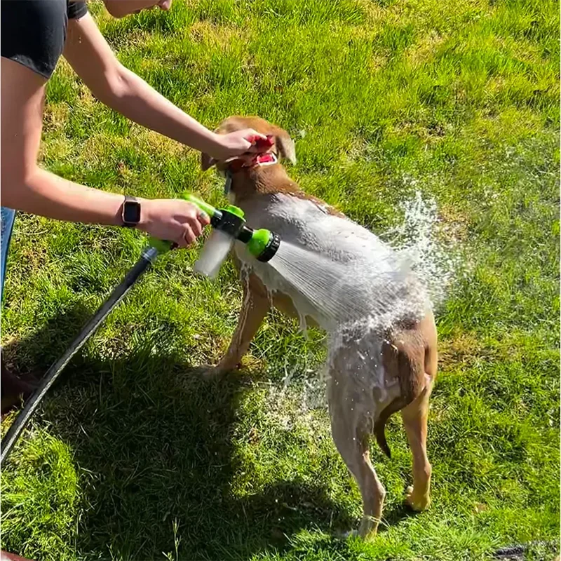 Foam Jet Washer & Shampoo Sprayer For Pets