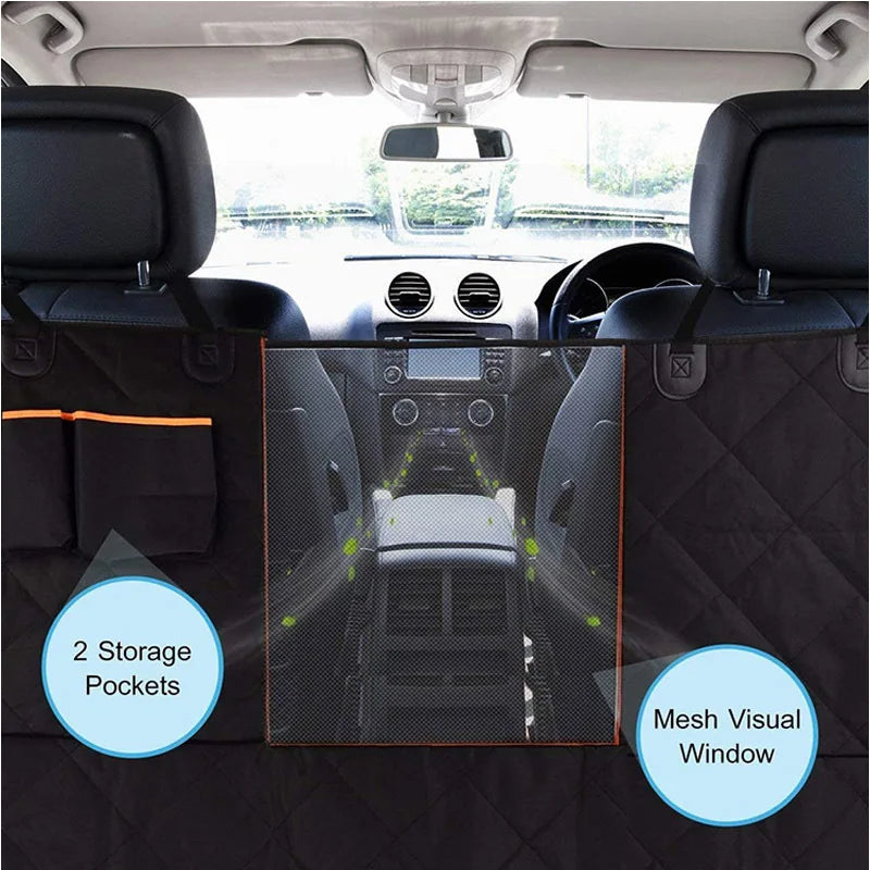 Waterproof Rear Car Seat Cover for Dogs